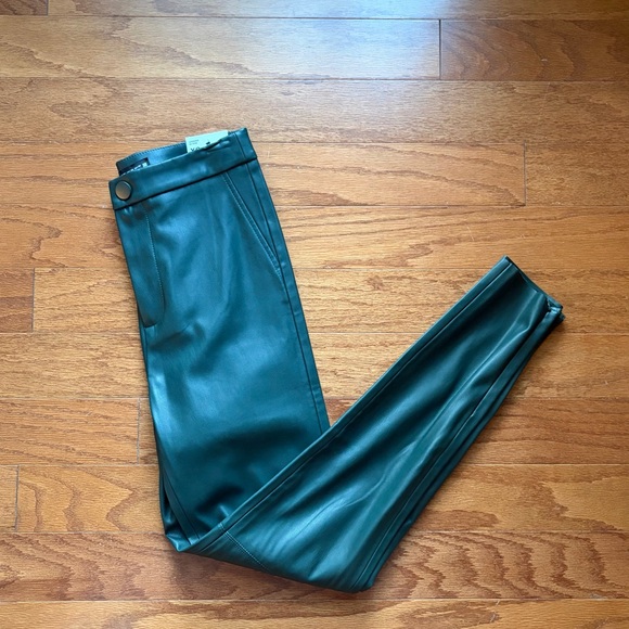 Zara Teal Skinny Pants - Picture 2 of 11